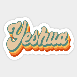 Christian T-Shirt - Yeshua Sticker
